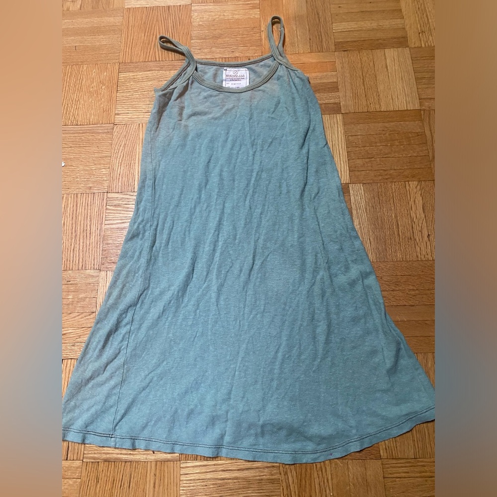 Bohemian folk clothing tank dress